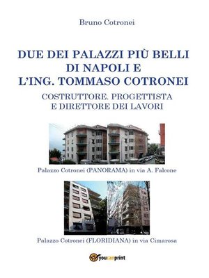 cover image of Due dei palazzi piﾃｹ belli di Napoli e l窶冓ng. Tommaso Cotronei